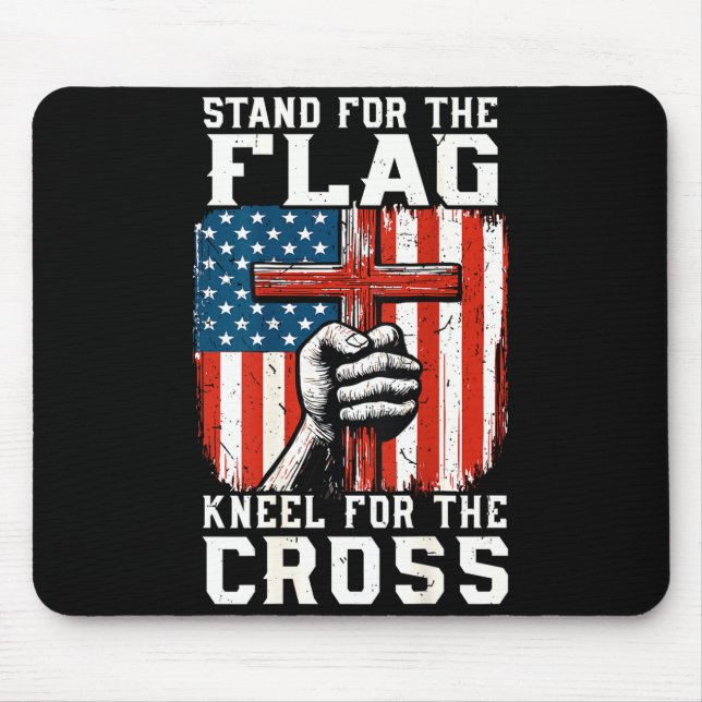 On-back Stand For Flag Kneel Cross Patriotic Chris Musmatta (Framsidan)