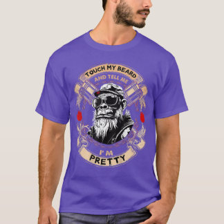 On Backouch My Beard andell Me Im Pretty Monkey fr T Shirt