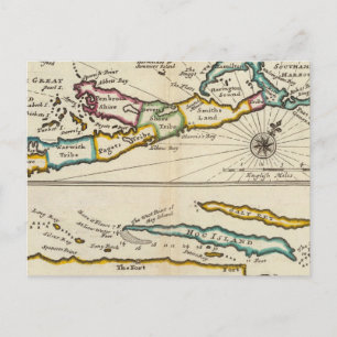ön Bermuda, en del av Providence Island Vykort