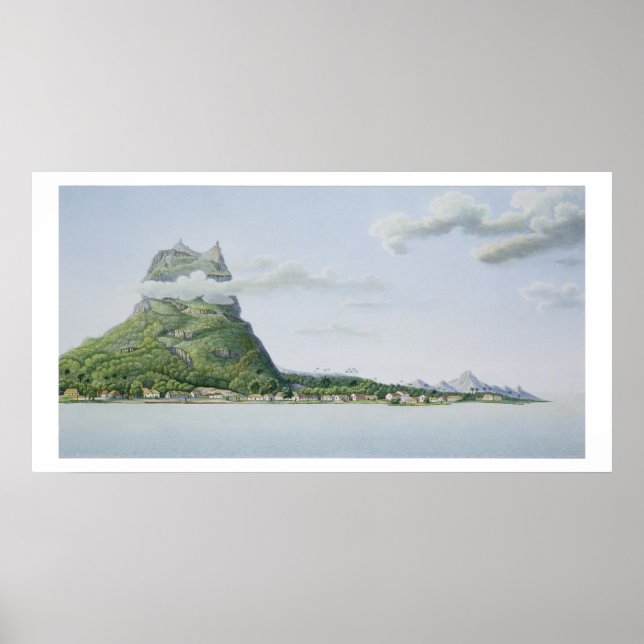 Ön Bora, från Voyage auto Poster (Framsidan)