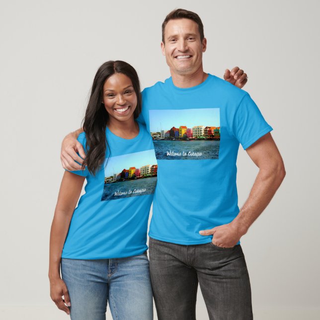 ön Curacao Design av Admiro T Shirt (Unisex)