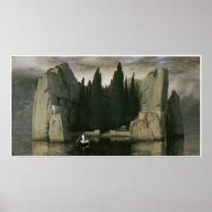Ön Dead, 1883 Arnold Bocklin Poster