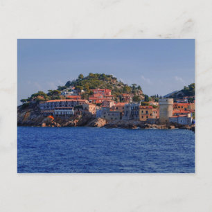Ön Elba Village liggande Italien Vykort