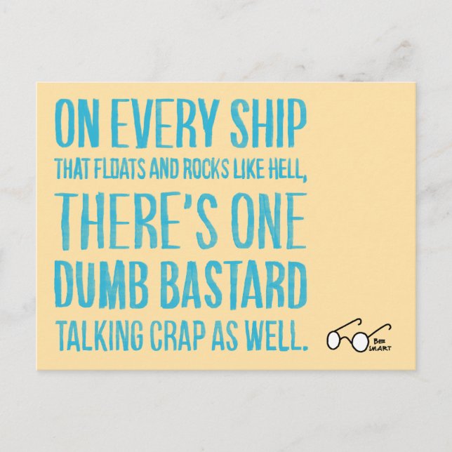 On Every Ship Helg Vykort (Framsida)