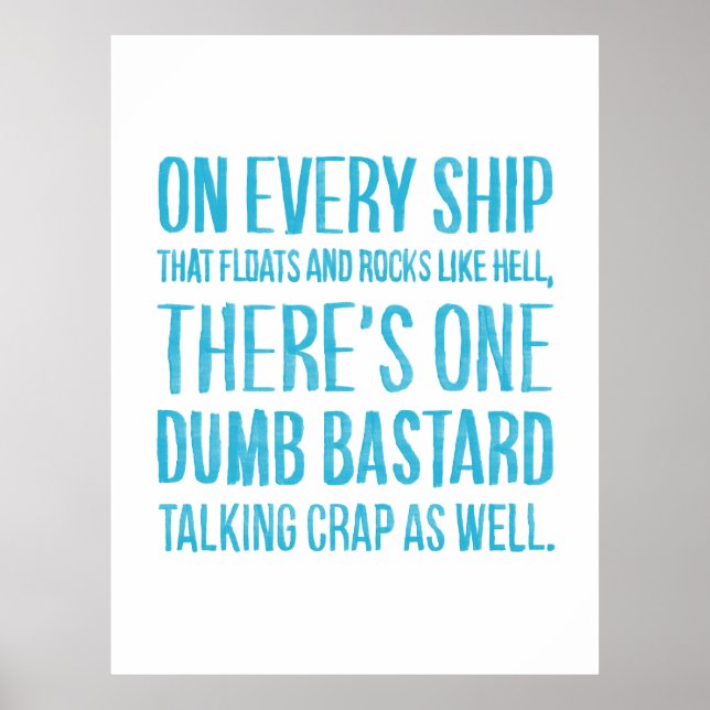 On Every Ship Poster (Framsidan)