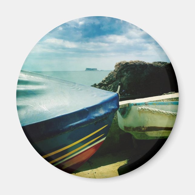 ön Filfla Malta Magnet (Framsidan)