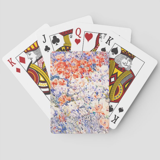 Ön Garden av Childe Hassam  Casinokort (Baksidan)