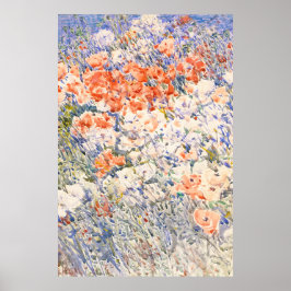 Ön Garden av Childe Hassam. Poster