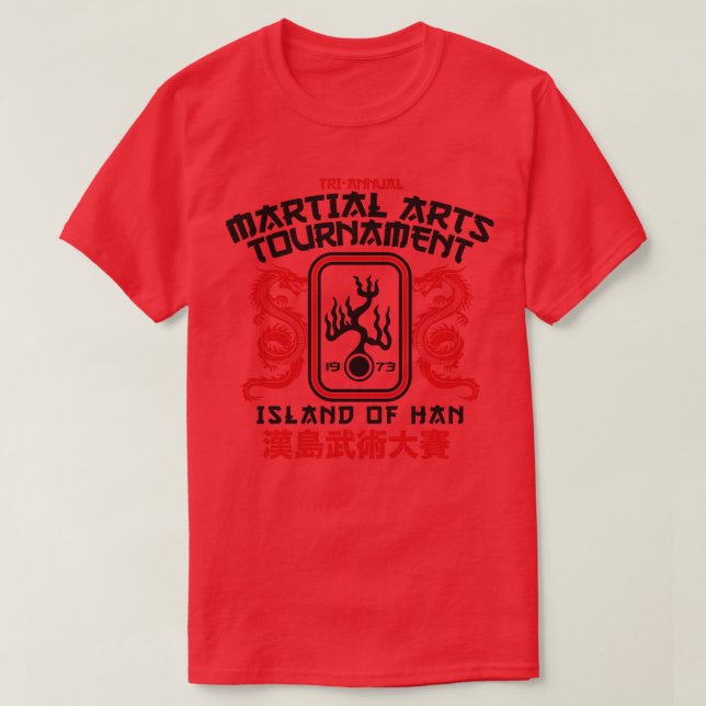 ön Han Martial Arts Tournament T Shirt (Design framsida)