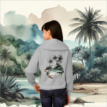 ön Hawaii Tropical Handflatan Träd