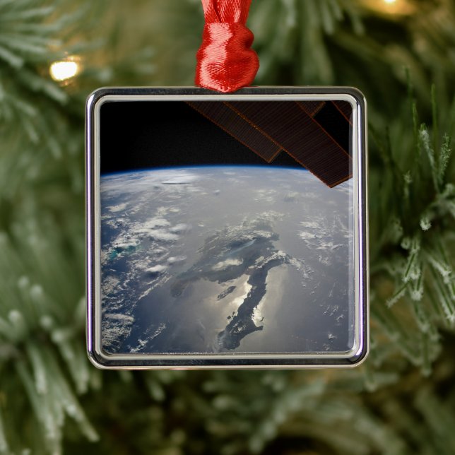 ön Hispaniola med Sunglin Julgransprydnad Metall (Träd)