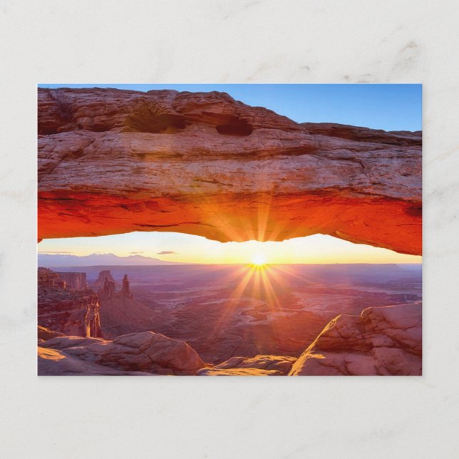 Ön i Himlar Vykort (Framsida)