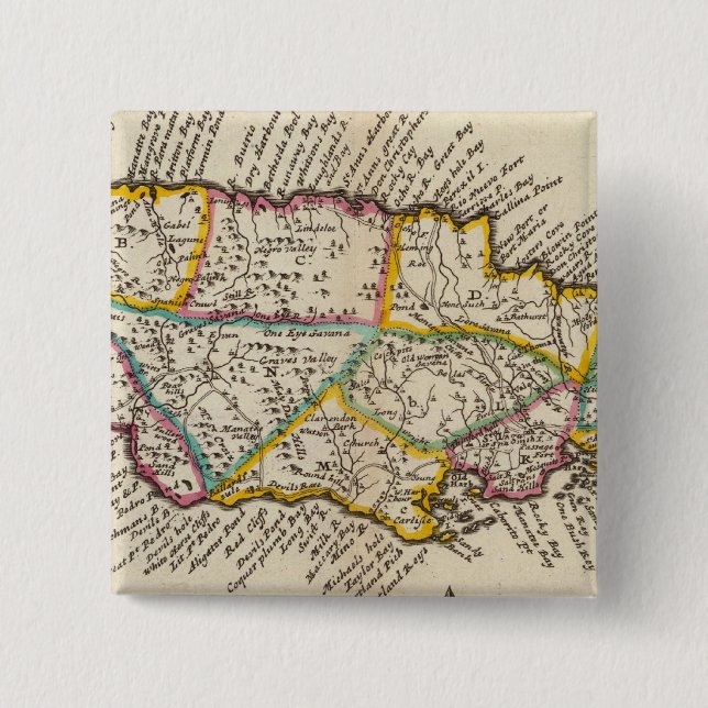 ön Jamaica Knapp (Framsida)