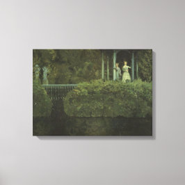 ön Kärlek (av Konstantin Somov) Canvastryck