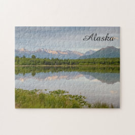 On-line Alaska souvenir - bergreflexion Pussel