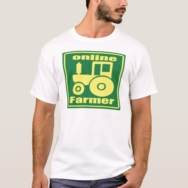 ON-LINE BONDE T-SHIRT (Framsida)