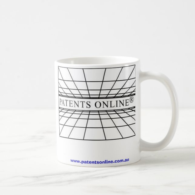 On-line patent kaffemugg (Höger)