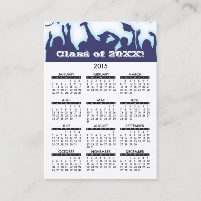 On-line utbildning 2015 för visitkortkalender (Framsida)