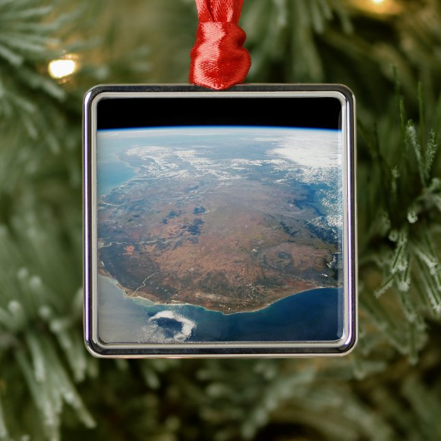 Ön Madagaskar. Julgransprydnad Metall (Träd)