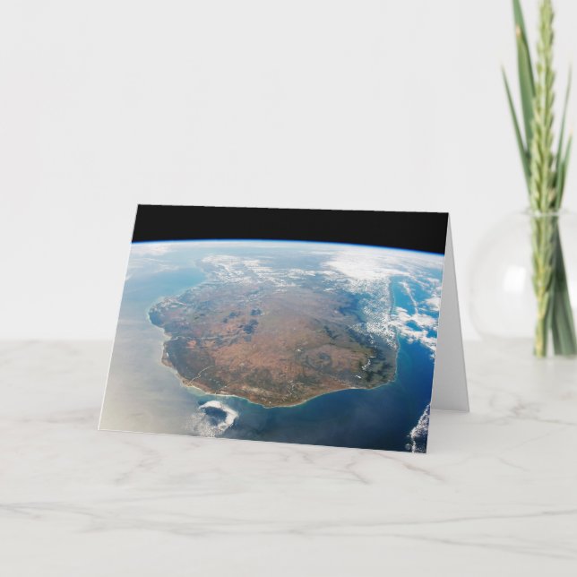 Ön Madagaskar. Kort (Framsida)