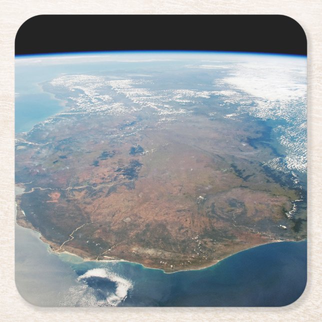 Ön Madagaskar. Underlägg Papper Kvadrat (Framsidan)