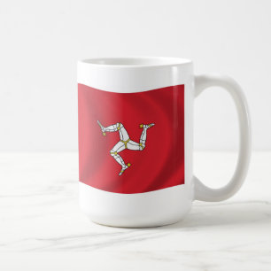 Ön Man Flagga Mugg