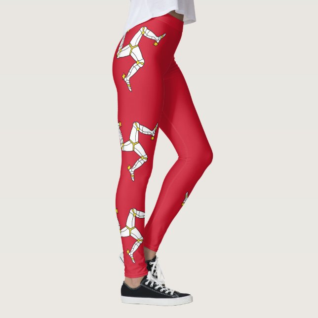 Ön Manns flagga Leggings (Höger)