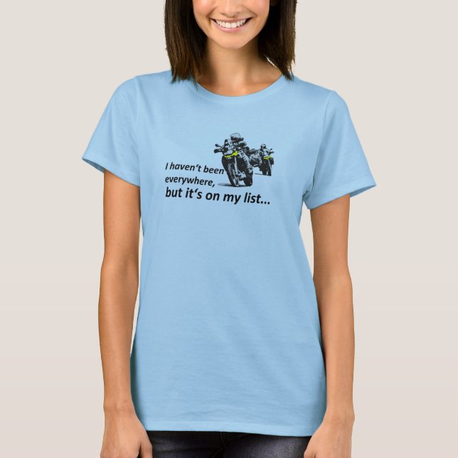 on my list II T Shirt (Framsida)