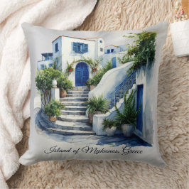 ön Mykonos, Grekland Dekorativ kudde