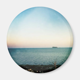 Ön och havet magnet