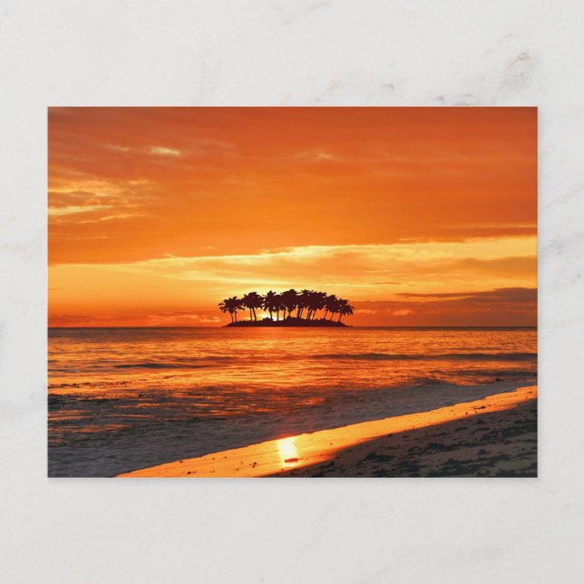 ön Paradise Vykort (Framsida)