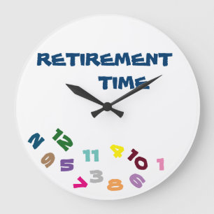 "ON ***PENSION TIME***" MED DENNA COOLA-KLOCK STOR KLOCKA