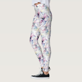 Ön Purpurliljor Leggings