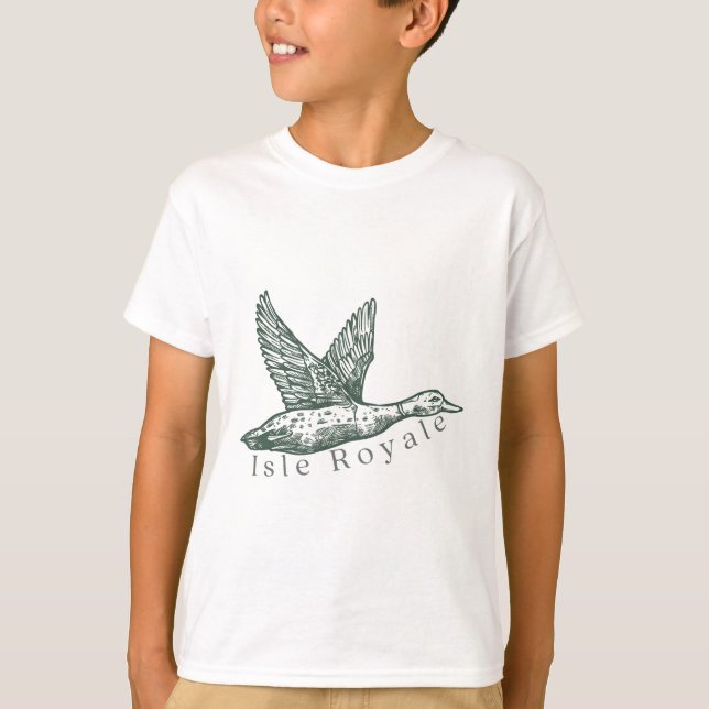 Ön Royale-anklogotyp T Shirt (Framsida)