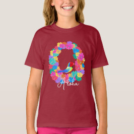 Ön Rustik Fågel 'Aloha' T Shirt