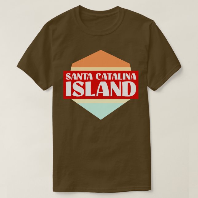 ön Santa Catalina T Shirt (Design framsida)