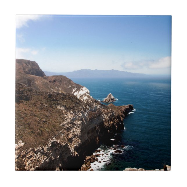 ön Santa Cruz Kakelplatta (Framsidan)