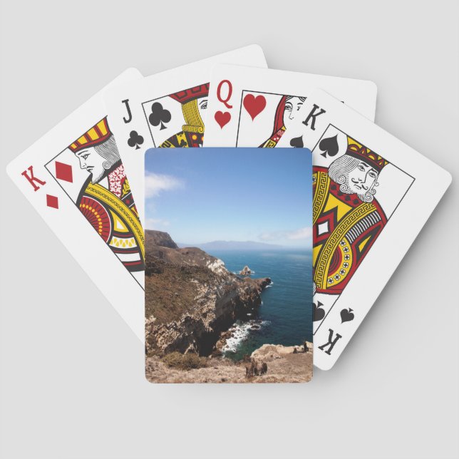 ön Santa Cruz Spel Kort (Baksidan)