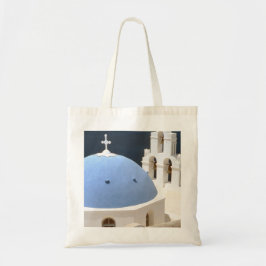 ön Santorini Greece Tote Bag Tygkasse