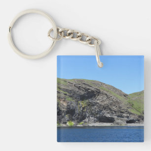Ön Skye Drakhuvud Klippformation Kustlinje