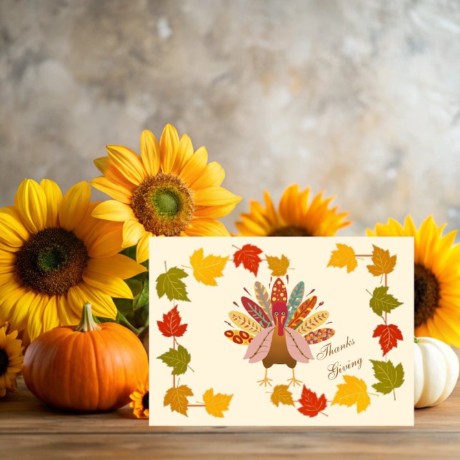 On Thanksgiving we wish you love Kort (Skapare uppladdad)