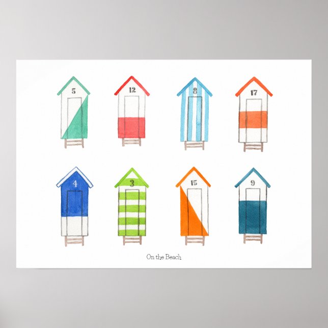 On the beach poster (Framsidan)