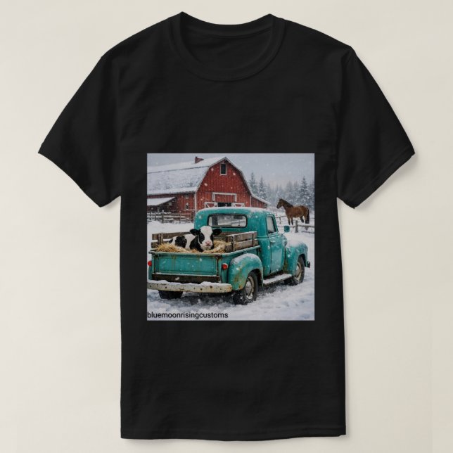 On the farm t shirt (Design framsida)