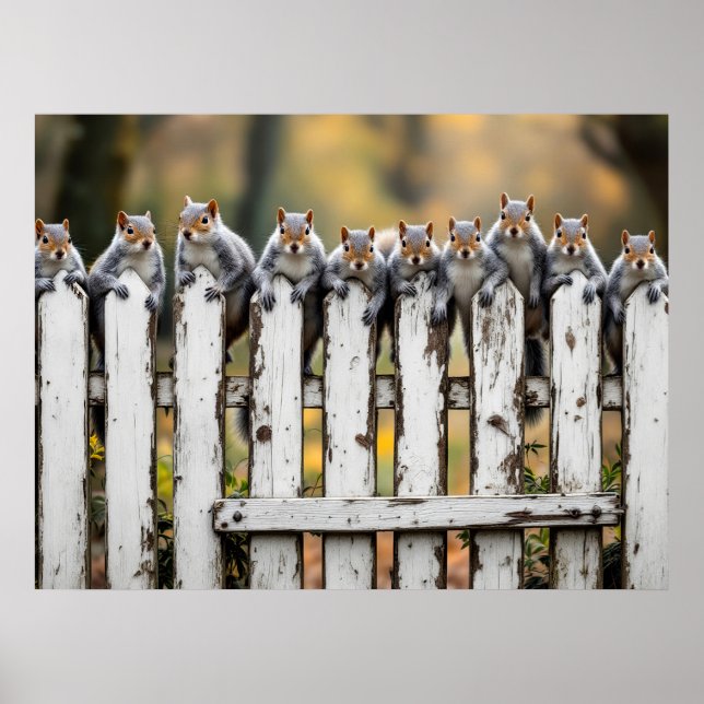 On the Fence Poster (Framsidan)