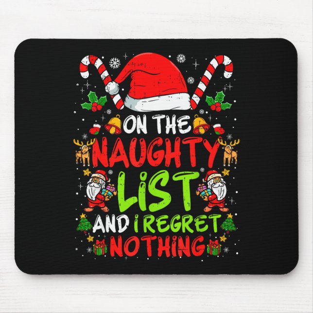 On The Naughty List And I Regret Nothing Funny Chr Musmatta (Framsidan)