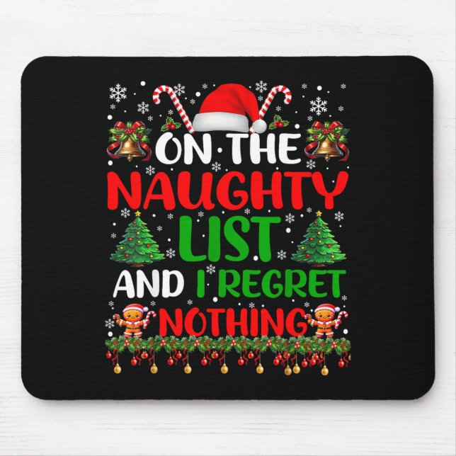 On The Naughty List And I Regret Nothing Funny Chr Musmatta (Framsidan)