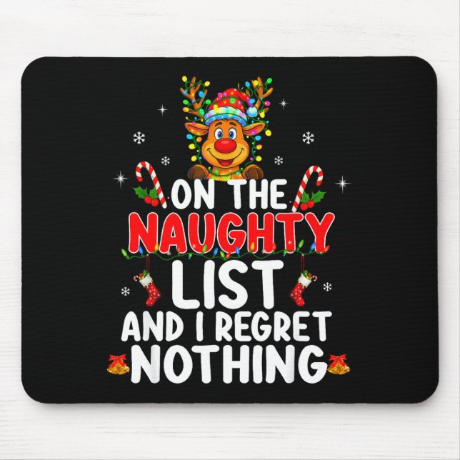 On The Naughty List And I Regret Nothing Funny Rei Musmatta (Framsidan)
