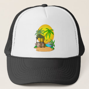 ön Tiki Pub Truckerkeps