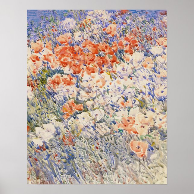 Ön Trädgården av Childe Hassam, Poster (Framsidan)