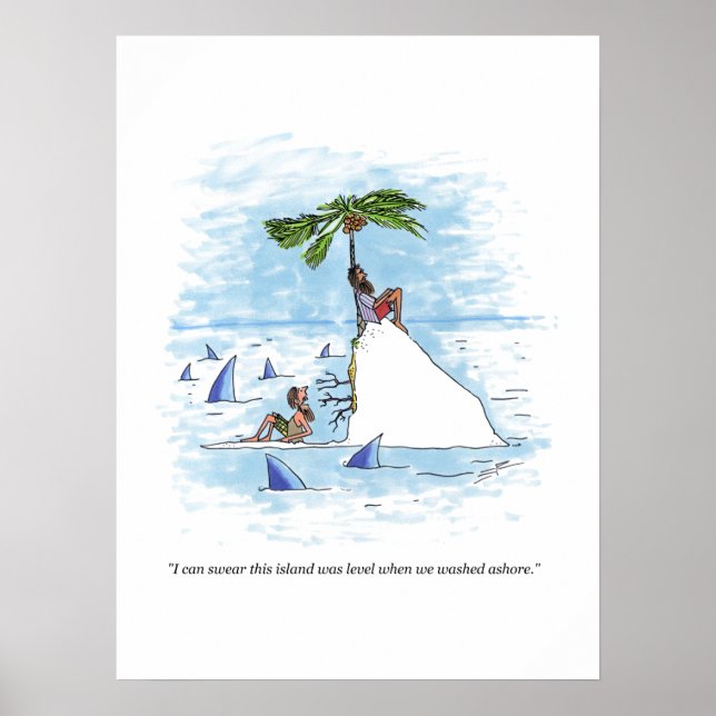 Ön var poster med nivåglans (Framsidan)